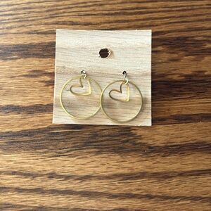 Gold Love Earrings